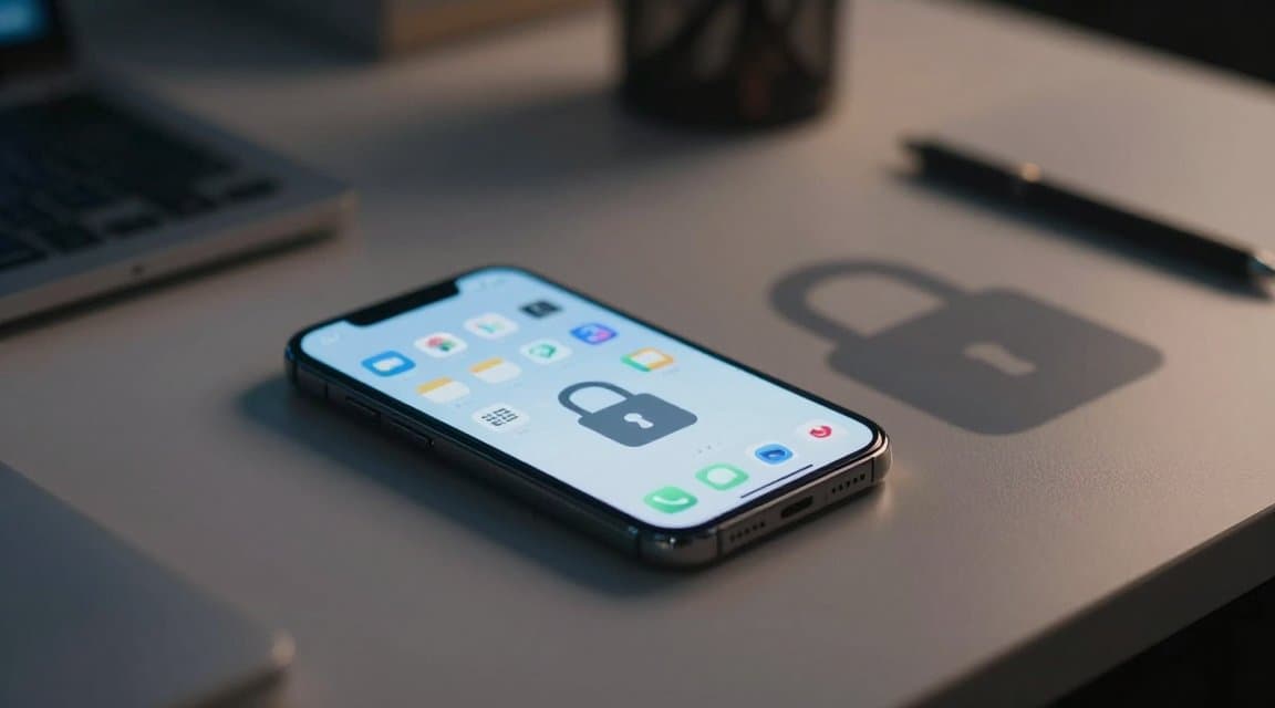 Sebuah smartphone menyala di atas meja pada malam hari, menggambarkan momen ketika akses ke pembelian yang di-refund belum dicabut